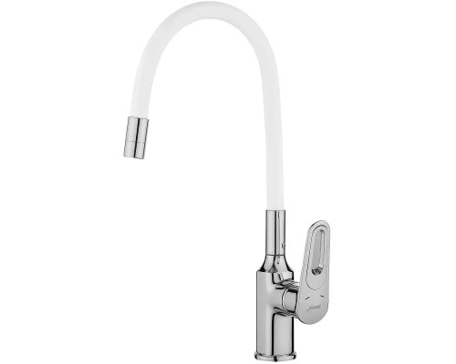 Смеситель для кухни Savol S-600606A цвет Хром Белый