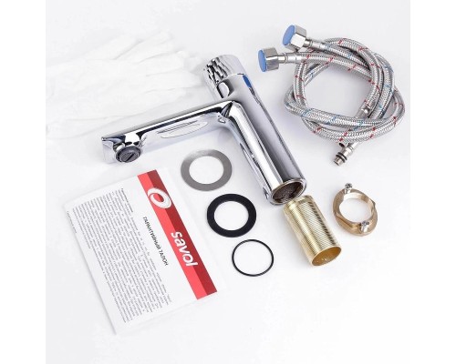 Смеситель для раковины Savol S-601810 цвет Хром