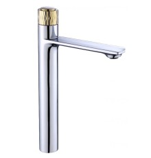 Смеситель для раковины Savol S-601810GAB цвет Хром Золото