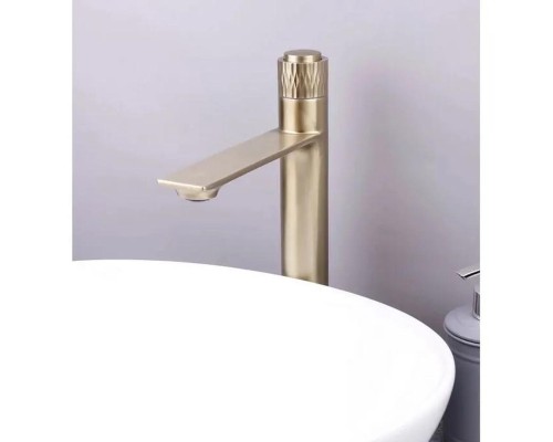 Смеситель для раковины Savol S-601810GLB цвет Золото