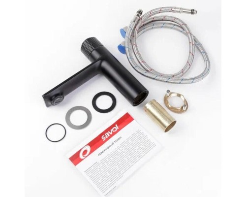 Смеситель для раковины Savol S-601810H цвет Черный