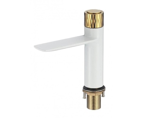 Смеситель для раковины Savol S-601810WB цвет Белый Золото