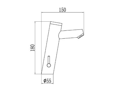 Смеситель для раковины Savol S-GY8805 цвет Хром