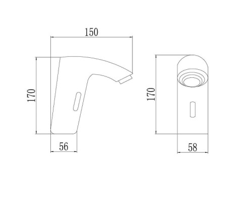 Смеситель для раковины Savol S-GY8865-1A цвет Хром