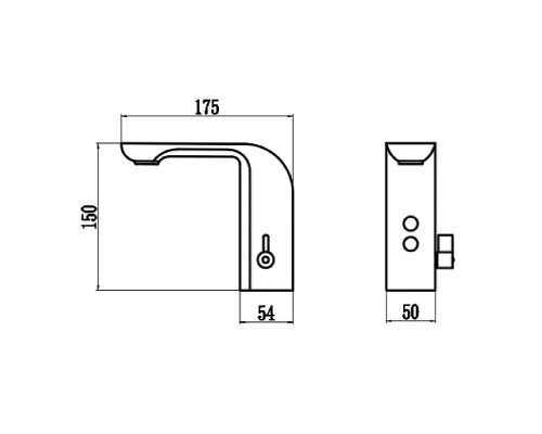 Смеситель для раковины Savol S-GY8885Q цвет Графит
