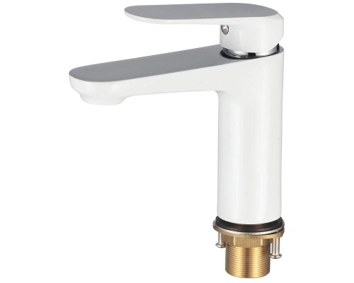 Смеситель для раковины Savol SK-H6201 цвет Белый Хром