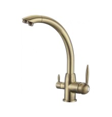 Смеситель для кухни Savol S-L1699C цвет Бронза