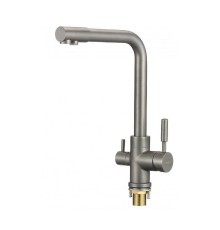 Смеситель для кухни Savol S-L1801Q цвет Серый
