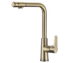 Смеситель для кухни Savol S-L1804C цвет Бронза