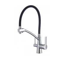 Смеситель для кухни Savol S-L1805-01 цвет Хром Черный