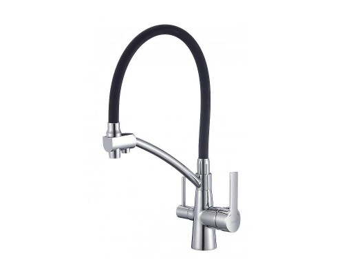 Смеситель для кухни Savol S-L1805-01 цвет Хром Черный