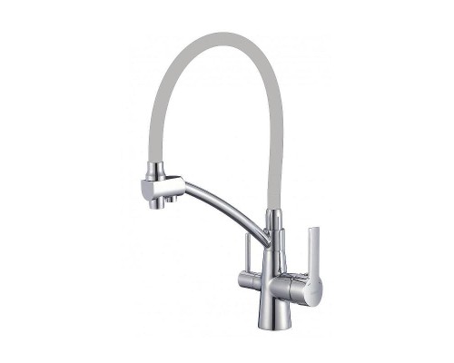 Смеситель для кухни Savol S-L1805-04 цвет Хром Серый