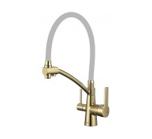 Смеситель для кухни Savol S-L1805B-04 цвет Золото Серый