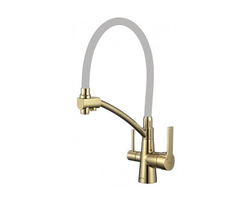 Смеситель для кухни Savol S-L1805B-04 цвет Золото Серый