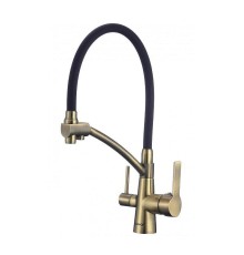 Смеситель для кухни Savol S-L1805C-01 цвет Бронза Черный