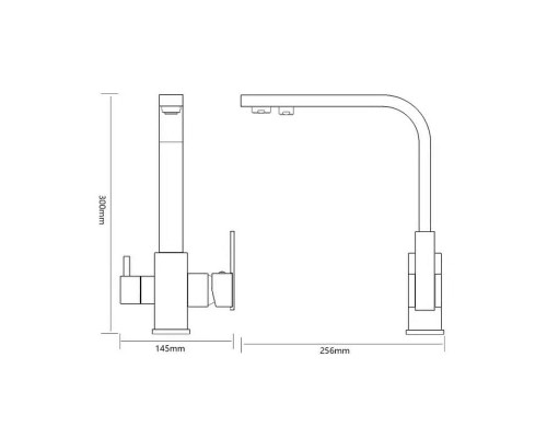 Смеситель для кухни Savol S-L1807C цвет Бронза