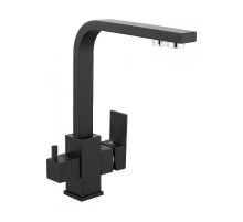 Смеситель для кухни Savol S-L1807H цвет Черный