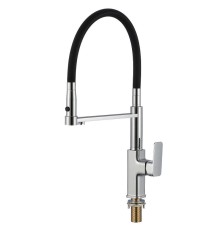 Смеситель для кухни Savol S-L1808-01 цвет Хром Черный