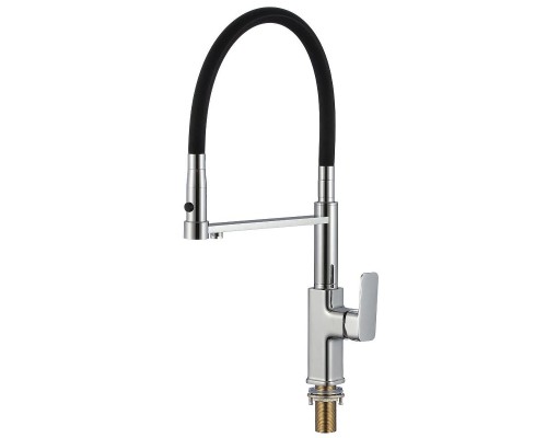 Смеситель для кухни Savol S-L1808-01 цвет Хром Черный