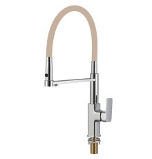 Смеситель для кухни Savol S-L1808-12 цвет Хром Бежевый