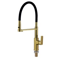 Смеситель для кухни Savol S-L1808C-01 цвет Бронза Черный