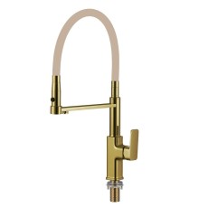 Смеситель для кухни Savol S-L1808C-12 цвет Бронза Бежевый