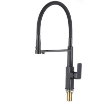 Смеситель для кухни Savol S-L1808H-01 цвет Черный