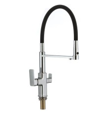 Смеситель для кухни Savol S-L1809-01 цвет Хром Черный