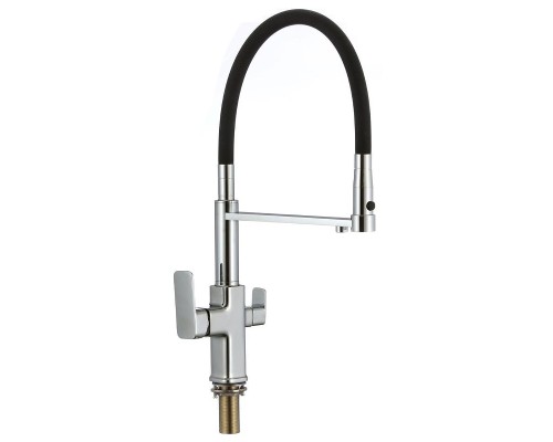 Смеситель для кухни Savol S-L1809-01 цвет Хром Черный