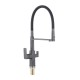 Смеситель для кухни Savol S-L1809Q-01 цвет Графит Черный