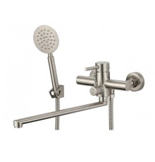 Смеситель для ванны Savol S-SUS4002 универсальный цвет Сатин