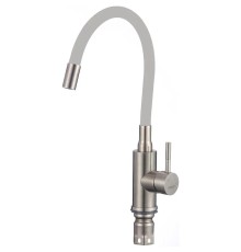 Смеситель для кухни Savol S-SUS6002-04 цвет Сатин Серый