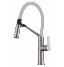 Смеситель для кухни Savol S-SUS6013-04 цвет Сатин Серый