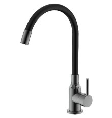 Смеситель для кухни Splenka S201.4406.09 Графит матовый Черный