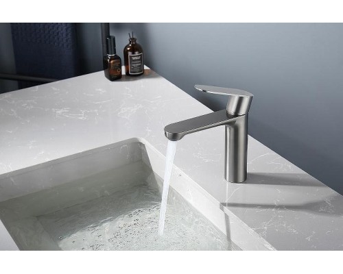 Смеситель для раковины Splenka S222.10.09 Графит матовый