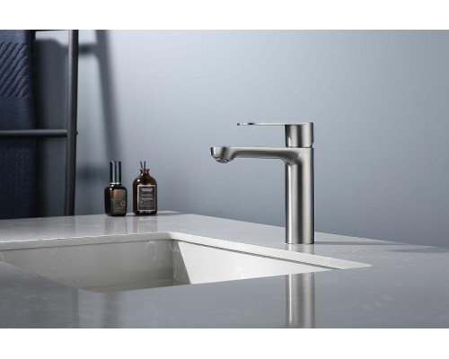 Смеситель для раковины Splenka S222.10.09 Графит матовый