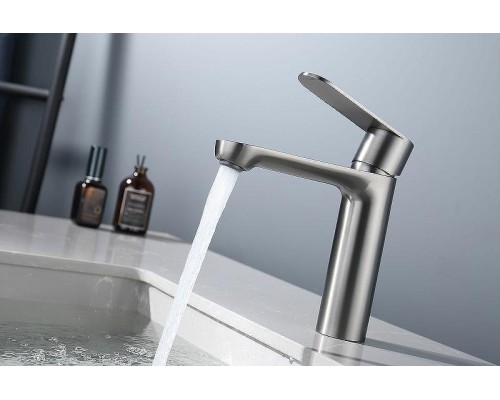 Смеситель для раковины Splenka S222.10.09 Графит матовый