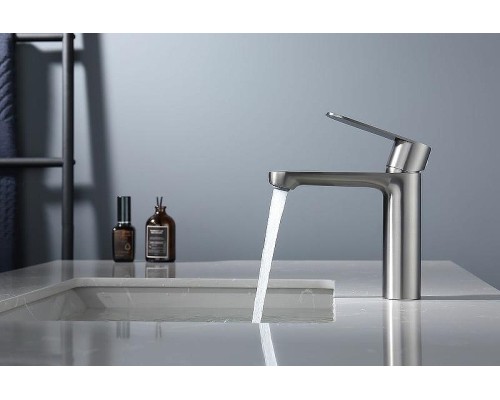 Смеситель для раковины Splenka S222.10.09 Графит матовый