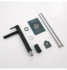 Смеситель для раковины Splenka S223.15.06 Черный матовый