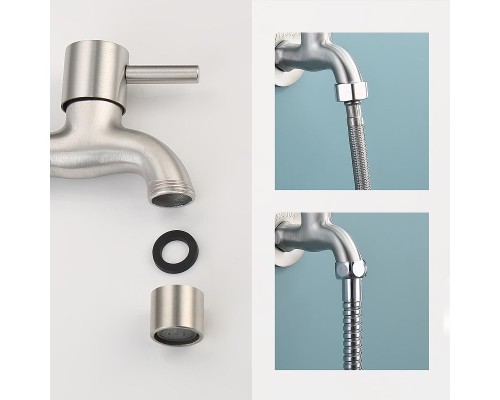 Кран для одного типа воды Splenka S249.71 цвет Сатин