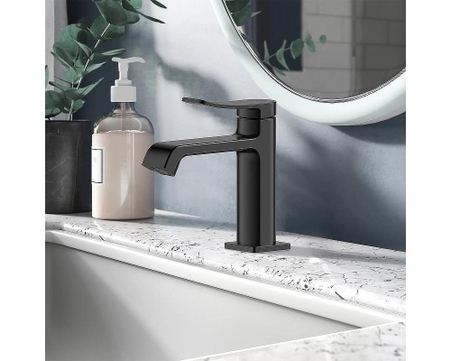 Смеситель для раковины Splenka S31.10.06 Черный матовый