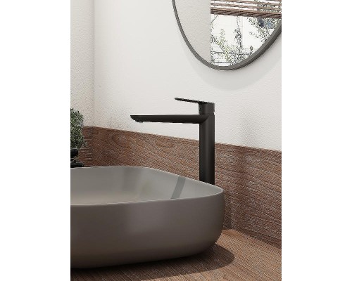 Смеситель для раковины Splenka S41.15.06 Черный матовый