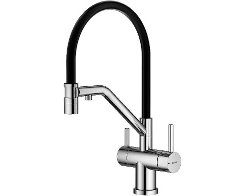 Смеситель для кухни Splenka S70.62.05 Сатин Черный