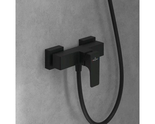 Смеситель для душа Villeroy&Boch Architectura Square TVS125001000K5 цвет Черный матовый