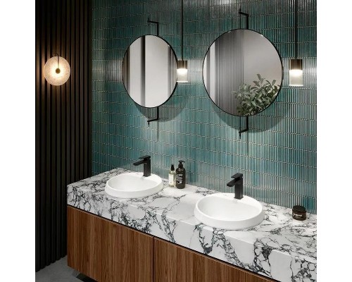 Смеситель для раковины Villeroy&Boch Architectura Square TVW125004000K5 цвет Черный матовый