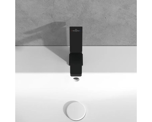 Смеситель для раковины Villeroy&Boch Architectura Square TVW125004000K5 цвет Черный матовый