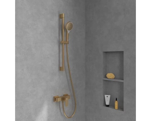 Смеситель для душа Villeroy&Boch Architectura Square TVS12500100076 цвет Золото сатинированное