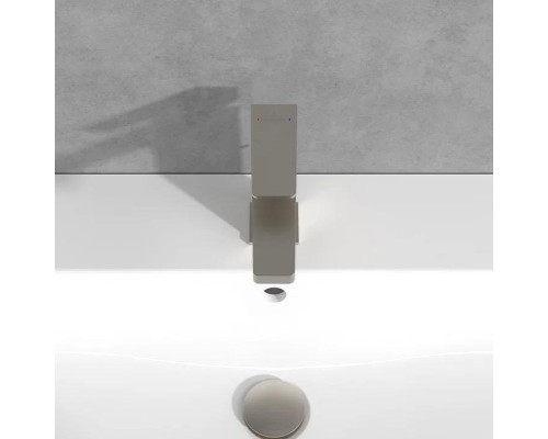 Смеситель для раковины Villeroy&Boch Architectura Square TVW12500100064 цвет Никель сатинированный матовый