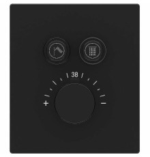 Смеситель для душа Vincea VSCV-321TMB с термостатом Черный матовый