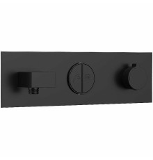 Смеситель для душа Vincea VSCV-422TMB с термостатом Черный матовый